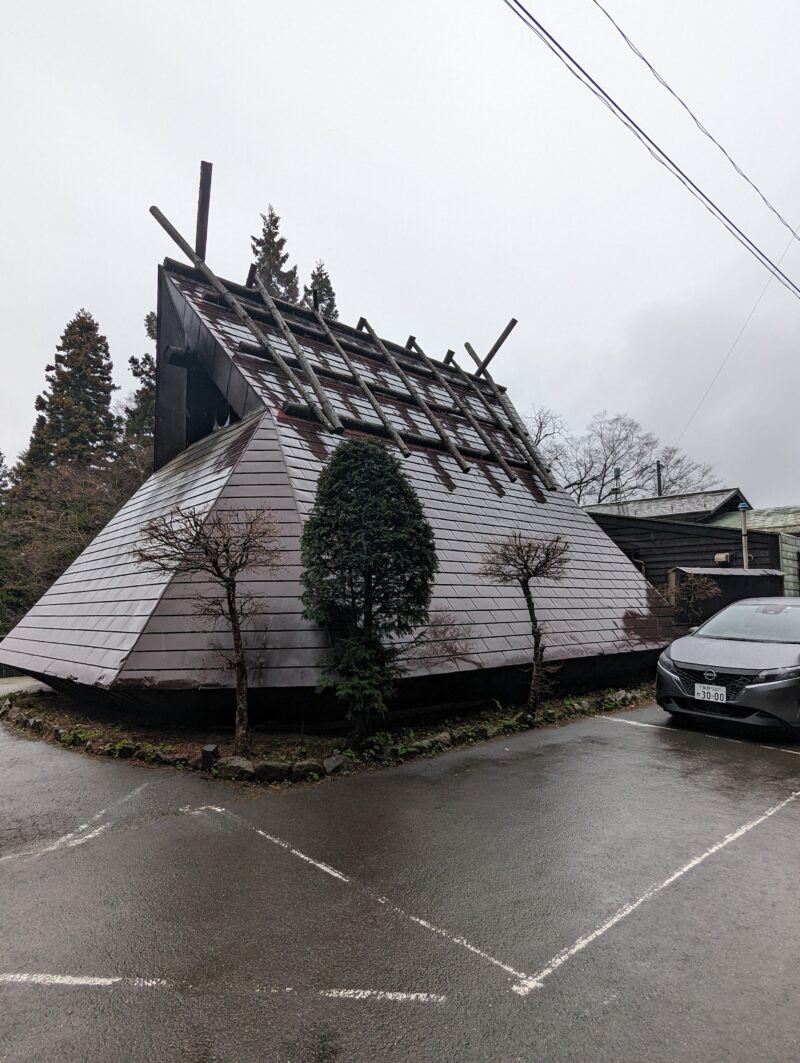 おやき小屋の外観