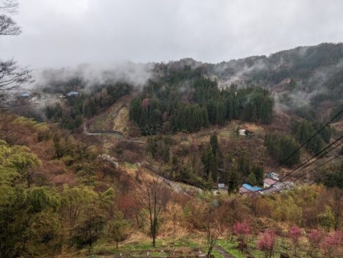 小川の庄からの景色