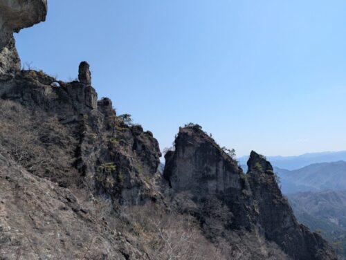 第四石門からの眺め