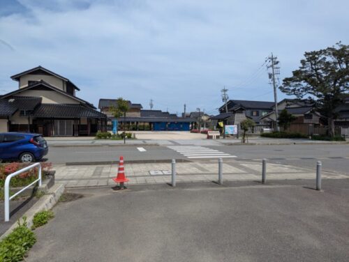 珠洲市役所前
