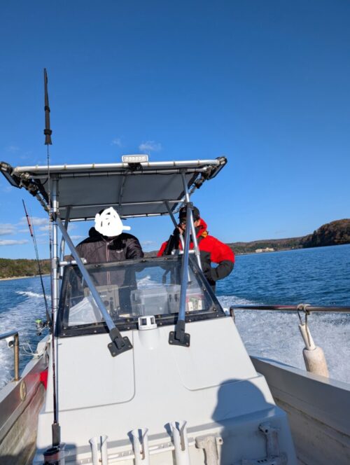 友人の所有する船